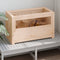 vidaXL - Hamsterkooi - 60x30x35 - cm - massief - vurenhout