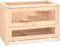vidaXL - Hamsterkooi - 60x35,5x42 - cm - massief - vurenhout