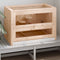 vidaXL - Hamsterkooi - 60x35,5x42 - cm - massief - vurenhout