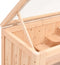 vidaXL - Hamsterkooi - 60x35,5x42 - cm - massief - vurenhout