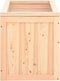vidaXL - Hamsterkooi - 60x35,5x42 - cm - massief - vurenhout