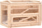 vidaXL - Hamsterkooi - 80x40x43 - cm - massief - vurenhout