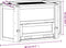vidaXL - Hamsterkooi - 80x40x43 - cm - massief - vurenhout