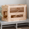 vidaXL - Hamsterkooi - 80x40x43 - cm - massief - vurenhout