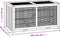 vidaXL - Hamsterkooi - 89,5x45x45 - cm - massief - vurenhout