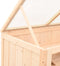 vidaXL - Hamsterkooi - 89,5x45x45 - cm - massief - vurenhout