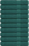 vidaXL - Handdoeken - 10 - st - 100x200 - cm - 360 - g/m² - 100% - katoen - groen