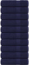 vidaXL - Handdoeken - 10 - st - 50x100 - cm - 360 - g/m² - 100% - katoen - marineblauw
