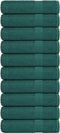 vidaXL - Handdoeken - 10 - st - 50x100 - cm - 360 - g/m² - 100% - katoen - groen