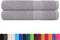 vidaXL - Handdoeken - 2 - st - 100x200 - cm - 360 - g/m² - 100% - katoen - grijs