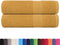 vidaXL - Handdoeken - 2 - st - 50x100 - cm - 360 - g/m² - 100% - katoen - goudkleurig