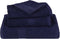 vidaXL - Handdoeken - 4 - st - 100x200 - cm - 360 - g/m² - 100% - katoen - marineblauw