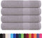 vidaXL - Handdoeken - 4 - st - 100x200 - cm - 360 - g/m² - 100% - katoen - grijs