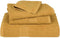 vidaXL - Handdoeken - 4 - st - 50x100 - cm - 360 - g/m² - 100% - katoen - goudkleurig