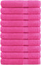 vidaXL - Handdoeken - SOLUND - 10 - st - 600 - g/m² - 100x200 - cm - roze