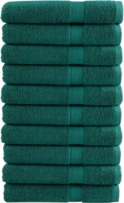 vidaXL - Handdoeken - SOLUND - 10 - st - 600 - g/m² - 100x200 - cm - groen