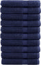 vidaXL - Handdoeken - SOLUND - 10 - st - 600 - g/m² - 100x200 - cm - marineblauw