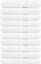 vidaXL - Handdoeken - SOLUND - 10 - st - 600 - g/m² - 100x200 - cm - wit