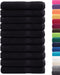 vidaXL - Handdoeken - SOLUND - 10 - st - 600 - g/m² - 100x200 - cm - zwart