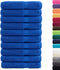 vidaXL - Handdoeken - SOLUND - 10 - st - 600 - g/m² - 100x200 - cm - blauw
