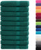 vidaXL - Handdoeken - SOLUND - 10 - st - 600 - g/m² - 100x200 - cm - groen