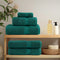 vidaXL - Handdoeken - SOLUND - 10 - st - 600 - g/m² - 100x200 - cm - groen
