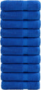 vidaXL - Handdoeken - SOLUND - 10 - st - 600 - g/m² - 50x100 - cm - blauw