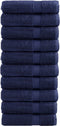 vidaXL - Handdoeken - SOLUND - 10 - st - 600 - g/m² - 50x100 - cm - marineblauw