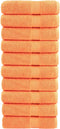 vidaXL - Handdoeken - SOLUND - 10 - st - 600 - g/m² - 50x100 - cm - oranje