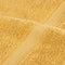 vidaXL - Handdoeken - SOLUND - 10 - st - 600 - g/m² - 50x100 - cm - goudkleurig