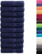 vidaXL - Handdoeken - SOLUND - 10 - st - 600 - g/m² - 50x100 - cm - marineblauw