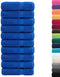 vidaXL - Handdoeken - SOLUND - 10 - st - 600 - g/m² - 50x100 - cm - blauw
