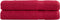 vidaXL - Handdoeken - SOLUND - 2 - st - 600 - g/m² - 100x200 - cm - rood
