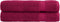 vidaXL - Handdoeken - SOLUND - 2 - st - 600 - g/m² - 100x200 - cm - bordeauxrood