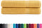 vidaXL - Handdoeken - SOLUND - 2 - st - 600 - g/m² - 100x200 - cm - goudkleurig