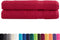 vidaXL - Handdoeken - SOLUND - 2 - st - 600 - g/m² - 100x200 - cm - rood