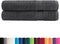 vidaXL - Handdoeken - SOLUND - 2 - st - 600 - g/m² - 30x50 - cm - antracietkleur