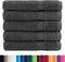 vidaXL - Handdoeken - SOLUND - 25 - st - 600 - g/m² - 30x50 - cm - antracietkleur