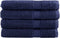 vidaXL - Handdoeken - SOLUND - 4 - st - 600 - g/m² - 100x200 - cm - marineblauw