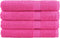 vidaXL - Handdoeken - SOLUND - 4 - st - 600 - g/m² - 100x200 - cm - roze