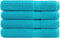vidaXL - Handdoeken - SOLUND - 4 - st - 600 - g/m² - 100x200 - cm - turquoise