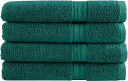 vidaXL - Handdoeken - SOLUND - 4 - st - 600 - g/m² - 100x200 - cm - groen