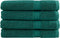vidaXL - Handdoeken - SOLUND - 4 - st - 600 - g/m² - 100x200 - cm - groen