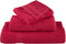 vidaXL - Handdoeken - SOLUND - 4 - st - 600 - g/m² - 100x200 - cm - rood