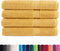 vidaXL - Handdoeken - SOLUND - 4 - st - 600 - g/m² - 100x200 - cm - goudkleurig