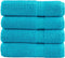 vidaXL - Handdoeken - SOLUND - 4 - st - 600 - g/m² - 50x100 - cm - turquoise