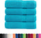vidaXL - Handdoeken - SOLUND - 4 - st - 600 - g/m² - 50x100 - cm - turquoise