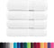 vidaXL - Handdoeken - SOLUND - 4 - st - 600 - g/m² - 50x100 - cm - wit