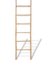 vidaXL - Handdoekenladder - met - 6 - sporten - bamboe