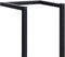vidaXL - Handdoekenrek - 12,5x12,5x60 - cm - ijzer - zwart